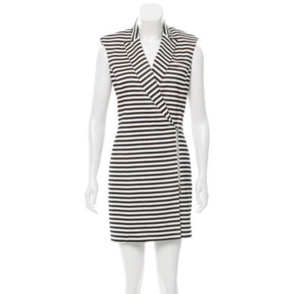 Veronica Beard Striped Blazer Dress
